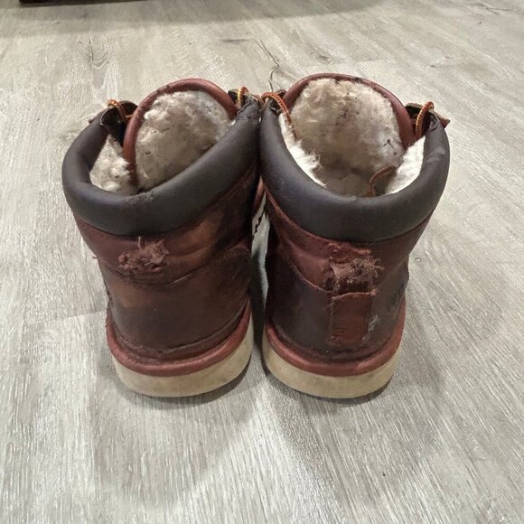 Ugg Men’s Brown Lace Up Neumel Utility Waterproof Ankle Boots Size 7 - Picture 4 of 6